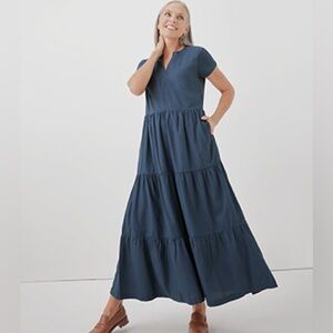 NWT Coasts Double Gauze Maxi Dress